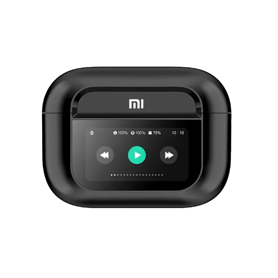 Noise Cancelling Earbuds with Screen